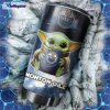 edmonton oilers nhl tumbler featuring baby yoda design custom drinkware for fans 1