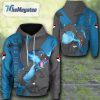 pokemon mega charizard custom all over print hoodie for adult and kid 1