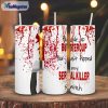 buckle up buttercup stainless steel tumbler cup my serial killer switchtumbler