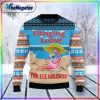 flamingo hanging loose ugly christmas sweater