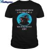 a witch can not survive on wine alone she also need a cat shirt 1 halloween t shirt design