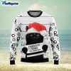 black cat knocked down ugly christmas sweater 3d gift christmas funny 1