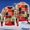 winter happy winter merry christmas pattern red ugly christmas sweater for men and women