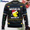 christmas arcade pac man ugly christmas sweater 1