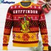 harry potter gryffindor house ugly christmas sweater 1