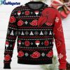 itachi crow akatsuki naruto ugly christmas sweater 1