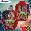 personalized nfl san francisco 49ers hoodie baby yoda unisex hoodie for fans