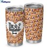 the dogfather dog dad personalized dog photo 20oz tumbler 1
