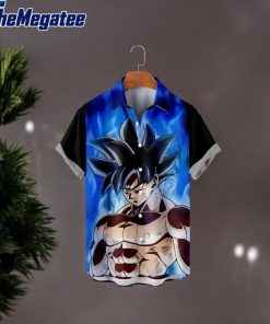 Goku Ultra Instinct Dragon Hawaiian Shirt hnsz7l