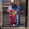 baby yoda tropical flower atlanta braves hawaiian shirt pqkf3m