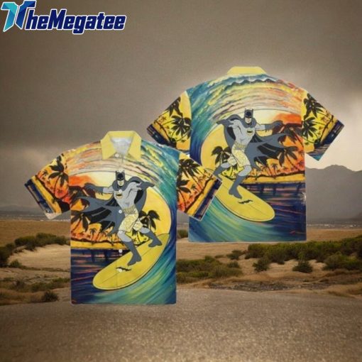 Batman Surfing Hawaiian Shirt