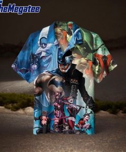 batman who laughing summer hawaiian shirt c0iwp5