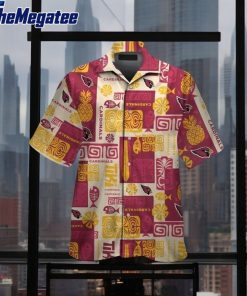 cardinals arizona short sleeve hawaiian shirt yuur8o