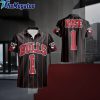 chicago bulls derrick rose 1 nba throwback red stripes hawaiian shirt agdj5j