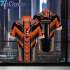 cincinnati bengals nfl cool striped style hawaiian shirt lwnjqs
