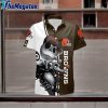 cleveland browns jack skellington hawaiian shirt zqqg5l