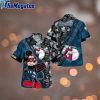 cleveland guardians mickey mouse floral short sleeve hawaiian shirt i5q34i