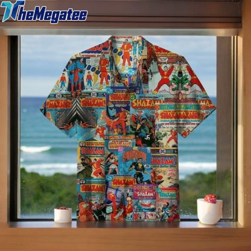 dc comics heroes hawaiian shirt d5ffl3