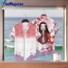 demon slayer nezuko art hawaiian shirt j1ld8j