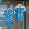 detroit lions symbol louis vuitton hawaiian shirt v17pqf