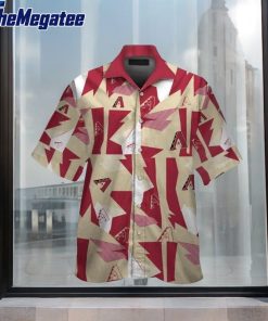 diamondbacks arizona exclusie tropical short sleee hawaiian shirt dvrfil