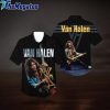 eddie van halen summer beach hawaiian shirt bonkfr