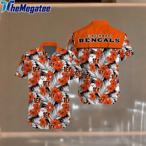 Fanmade Cincinnati Bengals Tropical Hawaiian Shirt