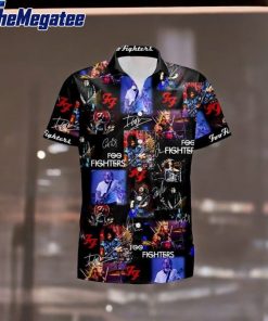 foo fighters all oer printed maria hawaiian shirt vmhhf3