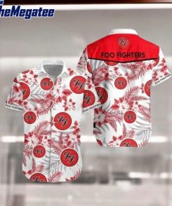 foo fighters rock band aloha beach summer hawaiian shirt doz5u8