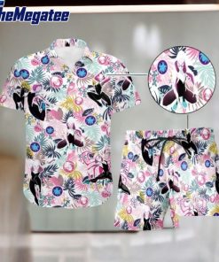 ghost spider gwen stacy hawaiian shirt ykohnd