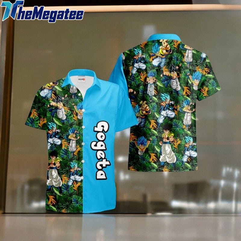 Gogeta Custom Hawaiian Shirt Gogeta Custom Hawaiian Shirt