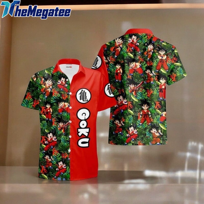 Goku Kid Special Gift Fans Hawaiian Shirt Goku Kid Special Gift Fans Hawaiian Shirt