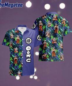 goku ultra instinct best gift fans hawaiian shirt dl3eux