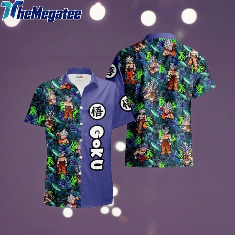 Goku Ultra Instinct Best Gift Fans Hawaiian Shirt Goku Ultra Instinct Best Gift Fans Hawaiian Shirt