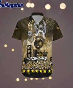 golden state warrior personalized gold blooded champions hawaiian shirt ocvrwa
