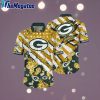 green bay packers nfl tropical flower hawaiian shirt c7z2co