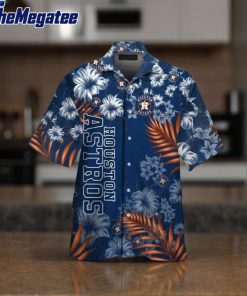 houston astros short sleee button up hawaiian shirt xkl9yb