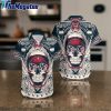 houston texans skull nfl summer collection hawaiian shirt jvtusu