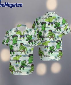 incredible hulk summer hawaiian shirt ix8xib