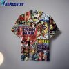 iron man comic striped hawaiian shirt xbiczh