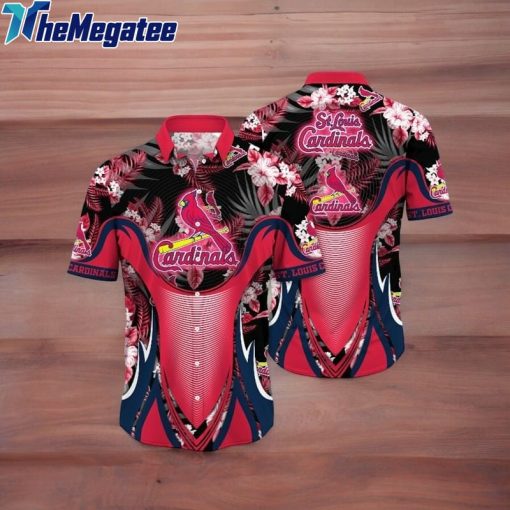 st. louis cardinals mlb high temperatures aloha hawaiian shirt teou9f