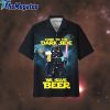 starwars darth vader come to the dark side we hae beer aloha hawaiian shirt sz8iny