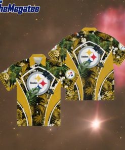 steelers tropical hawaiian shirt z8t2o3