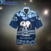 tampa bay rays snoopy short sleee button up tropical hawaiian shirt xpfruk