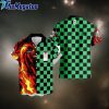 tanjiro sun breathing custom anime hawaiian shirt vbwdyw