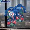 toronto blue jays mlb barbecues aloha hawaiian shirt t40jq2
