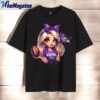 nfl girl hold flag cheer football team baltimore raens shirt 1 xoolvp