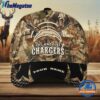 NFL Los Angeles Chargers Camo Hunting Cap Football Team Camo Hunting Hats 1 emmphb