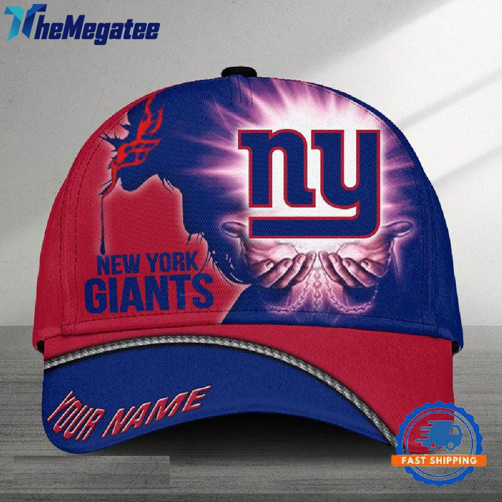 NFL New York Giants Special Christian Custom Baseball Cap, Football God Hats