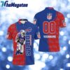 buffalo bills 27 tredaious white afc west diision champions personalized polo shirts 1 psuegh